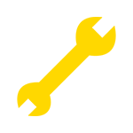 Yellow Spanner Symbol